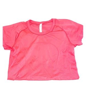Hot Pink Lululemon Swiftly Tech Short Sleeve